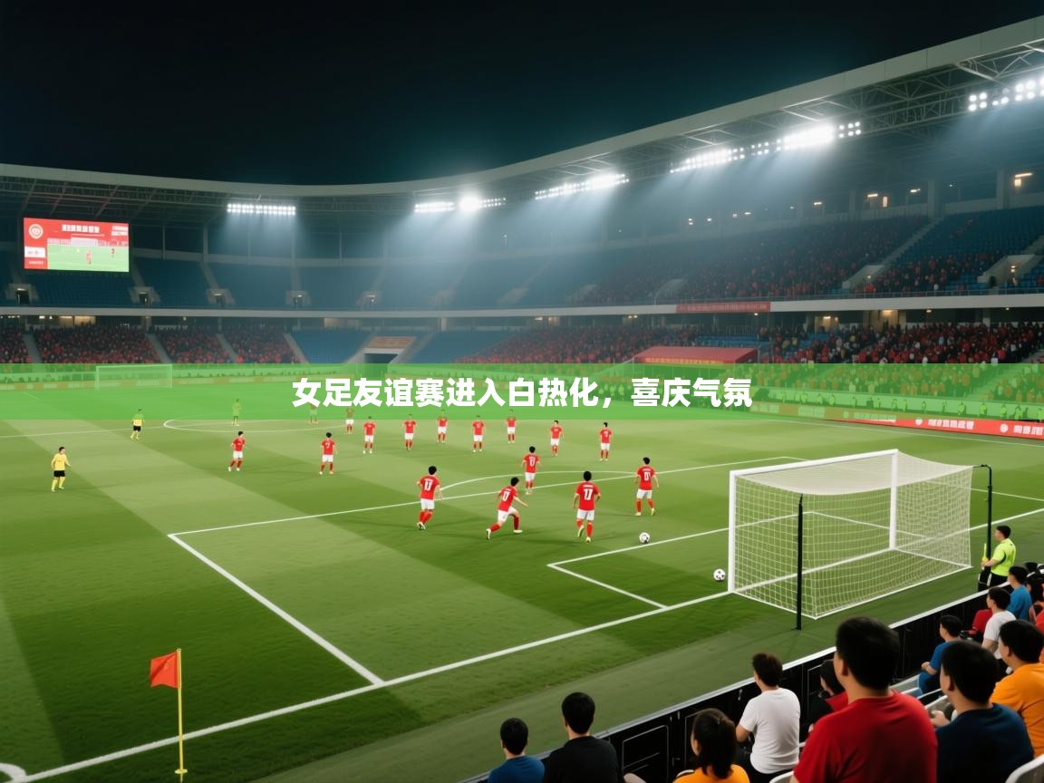 女足友谊赛进入白热化，喜庆气氛  第2张