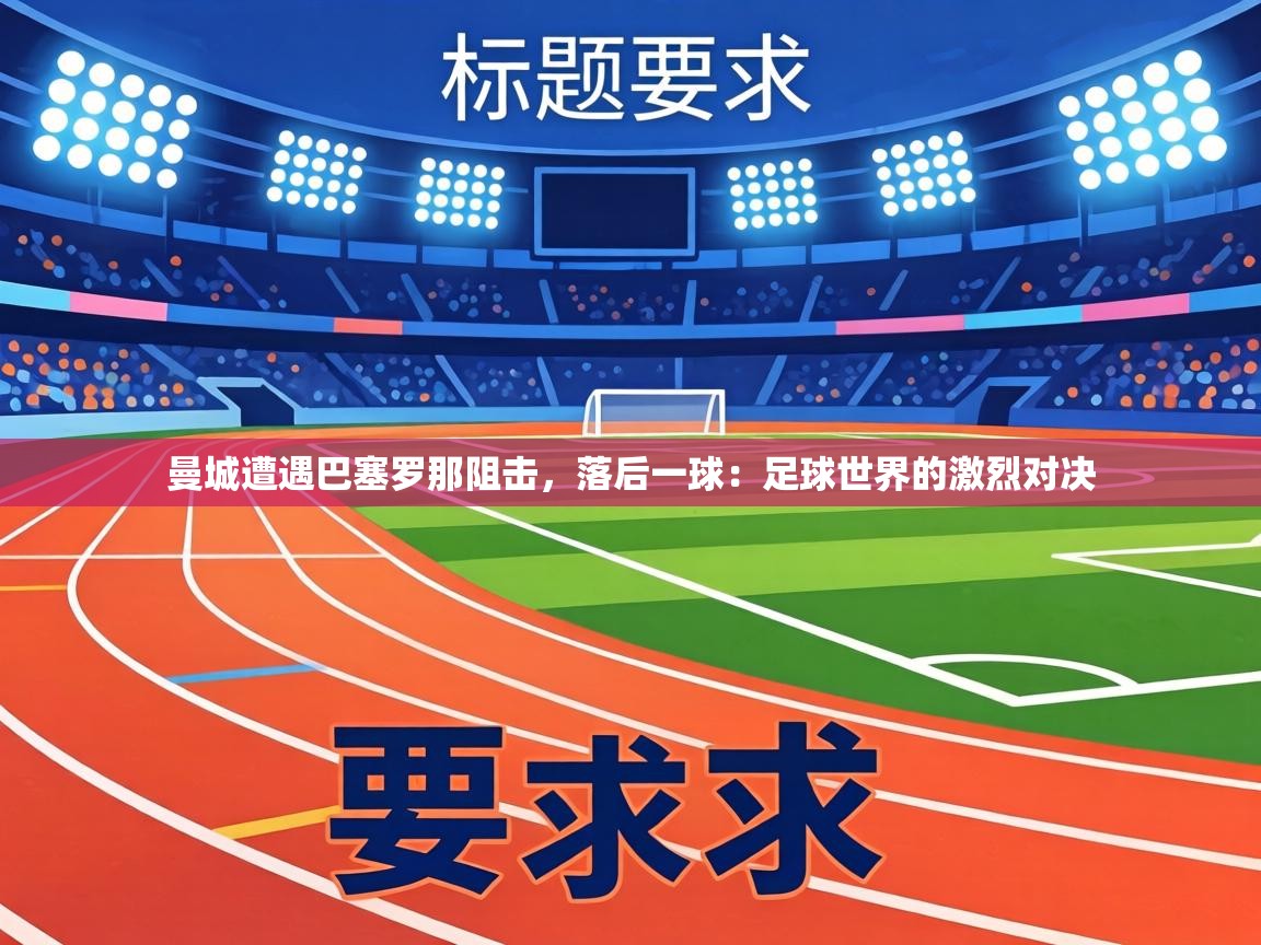 曼城遭遇巴塞罗那阻击,落后一球:足球世界的激烈对决 第1张